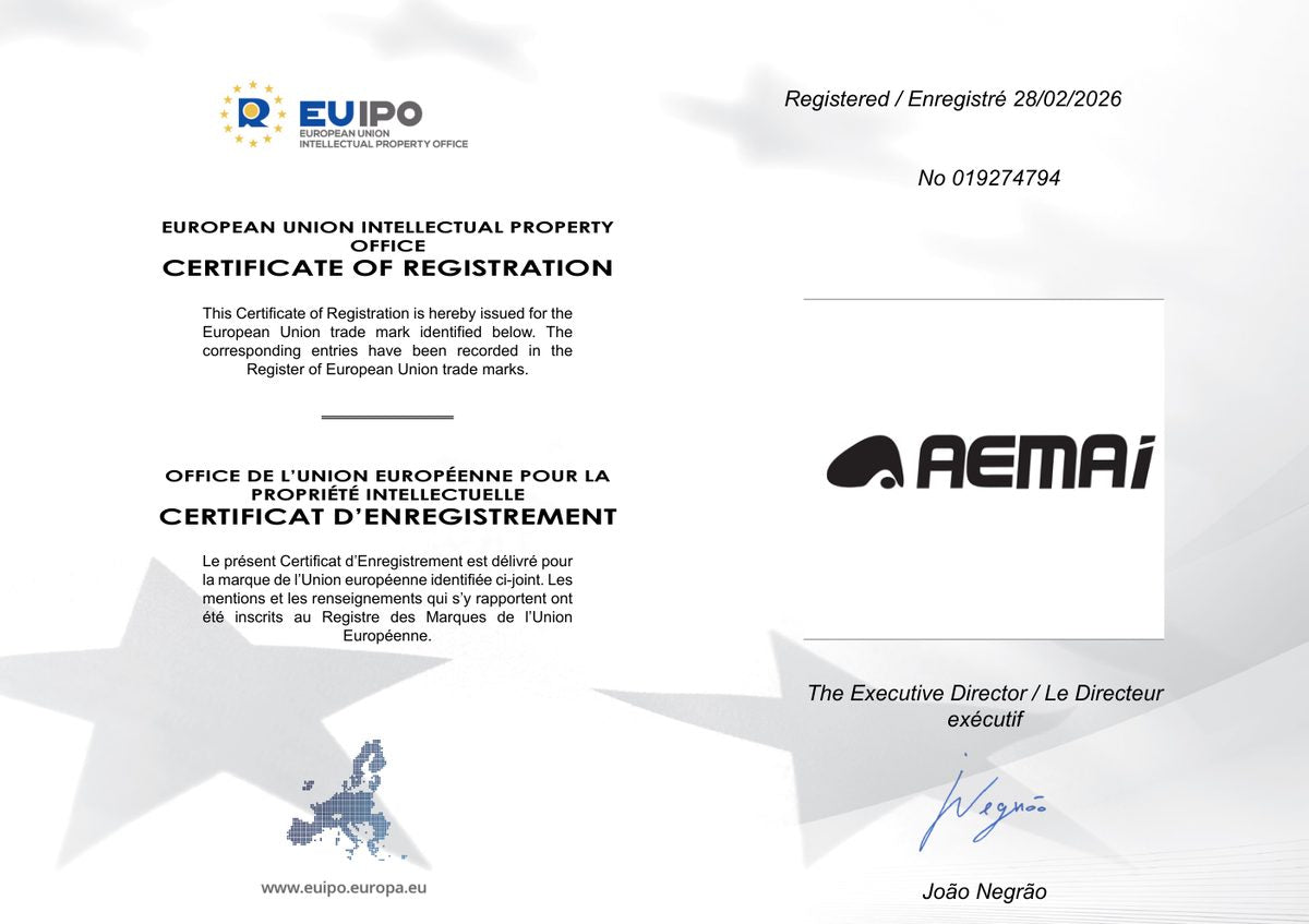 AEMAI trademark registration certificate - EU2