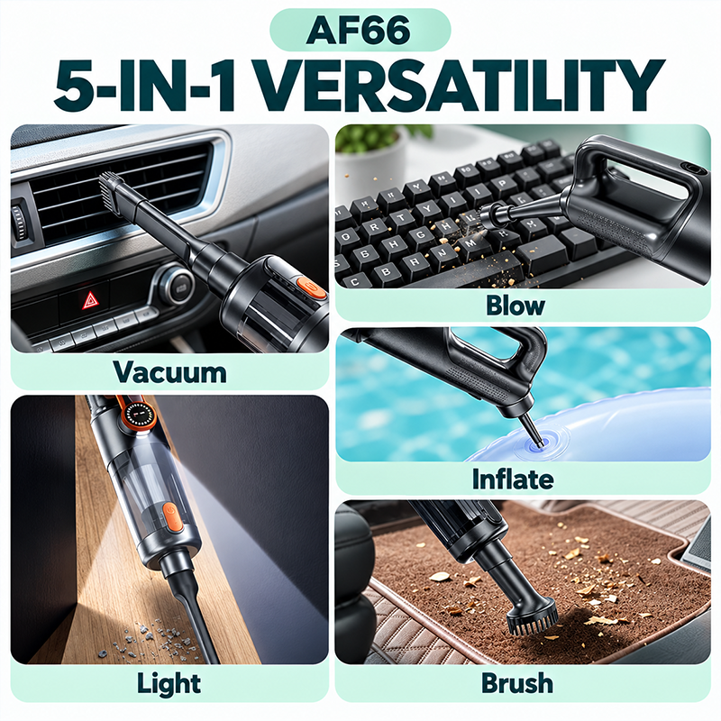 Handheld vacuum for car cleaning: suction, battery & filters - blog guide