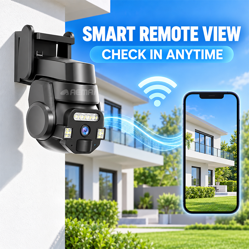 PTZ vs fixed security cameras: which is right for you? - blog guide