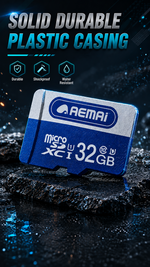AEMAI AF-32 32GB Micro SD Card with Adapter - 100MB/s High Speed, U3 Class 10, UHS-I Memory Card for Camera, Dash Cam, Gaming Console, Wholesale Bulk Available