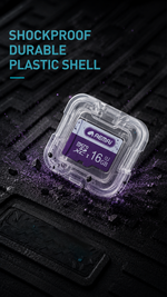 AEMAI AF-16 16GB Micro SD Card - 4K Video Ready, C10 U1 U3 V30, A1 Performance, Shockproof Memory Card for Dash Cam, GPS, Camera, Retro Gaming, Wholesale Available