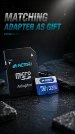 AEMAI AF-32 32GB Micro SD Card with Adapter - 100MB/s High Speed, U3 Class 10, UHS-I Memory Card for Camera, Dash Cam, Gaming Console, Wholesale Bulk Available