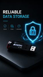 AEMAI AU01 128GB USB Flash Drive - High Speed U1 Performance, Portable Pocket Size, Sturdy Plastic Shell, Plug & Play for Computer Car Audio Game Console, Wholesale Available