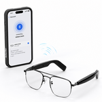 AEMAI SAG5 Smart Audio Glasses - Polarized Sunglasses with Bluetooth Speaker, IP67 Waterproof, Touch Control & Type-C Fast Charging