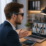 AEMAI SAG11 AI Translation Smart Glasses - Polarized Sunglasses with Real-Time Voice Translation, Open-Ear Audio & IP67 Waterproof