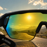 AEMAI SAG10 Smart Audio Sunglasses - Bluetooth 5.3 Polarized Sports Glasses with Open-Ear Speaker, IPX4 Waterproof & App Control