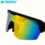 AEMAI SAG10 Smart Audio Sunglasses - Bluetooth 5.3 Polarized Sports Glasses with Open-Ear Speaker, IPX4 Waterproof & App Control