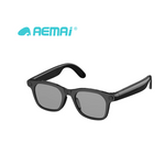 AEMAI SAG13 AI Smart Glasses - 1080P Camera, Real-Time AI Translation, Anti-Blue-Light Lens & Directional Audio with IP67 Waterproof