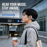 AEMAI Bone Conduction Headphones - Open-Ear Bluetooth Earphones for Running, Sports & Daily Commute