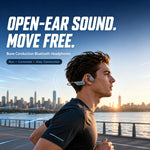AEMAI Bone Conduction Headphones - Open-Ear Bluetooth Earphones for Running, Sports & Daily Commute