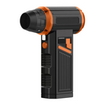 AEMAI AF123 handheld turbo jet blower with four removable batteries and LED work light - view 5