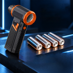 AEMAI AF123 handheld turbo jet blower with four removable batteries and LED work light - view 6