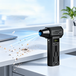 AEMAI AF125 compact handheld turbo blower with digital speed display and jet nozzle - view 4
