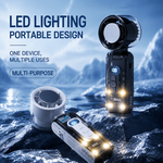 AEMAI AF25 handheld cooling fan with TEC ice-ceramic cooling and digital display - view 3