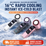 AEMAI AF26 portable ice-cooling fan with foldable handle and Type-C fast charging - view 3
