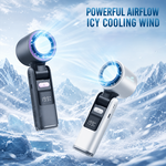 AEMAI AF26 portable ice-cooling fan with foldable handle and Type-C fast charging - view 6
