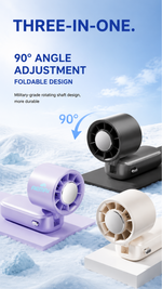 AEMAI AF3 portable cooling fan in four trendy colors with digital display - detailed view 3