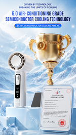 AEMAI AF5 deep space gray cooling fan with 100-gear wind speed handheld desktop - detailed view 1