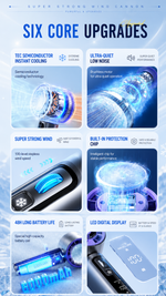 AEMAI AF5 deep space gray cooling fan with 100-gear wind speed handheld desktop - detailed view 5