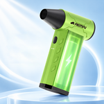 AEMAI AF62 lightweight neon green turbo blower about 180 grams with jet nozzle - view 2
