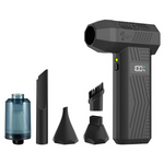 AEMAI AF63 compact black turbo blower 94x150mm with digital battery display - view 5