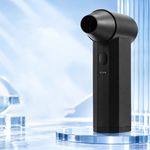 AEMAI AF64 minimalist black turbo blower with one button and three speed LEDs - view 2