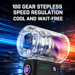 AEMAI AF7 turbine high-speed cooling fan with 10m per second wind speed - view 4