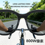 AEMAI AI camera glasses first-person cycling view 8MP HD lens long-lasting video recording daily use