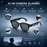 AEMAI AI HD camera glasses see record remember HD first-person view wearable smart camera cycling driving travel vlogging