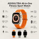 Health tracking smart watch with AEMAI branding - view 3