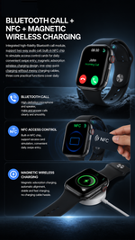 Health tracking smart watch with AEMAI branding - detailed view 1