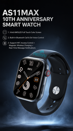 Health tracking smart watch with AEMAI branding - detailed view 5
