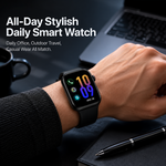 Health tracking smart watch with AEMAI branding - view 2