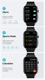 Health tracking smart watch with AEMAI branding - detailed view 5