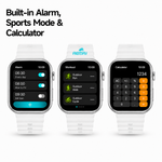 Health tracking smart watch with AEMAI branding - view 3