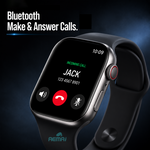 Health tracking smart watch with AEMAI branding