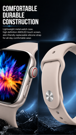 Health tracking smart watch with AEMAI branding - detailed view 2