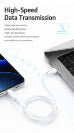 AEMAI AX-108 60W PD fast charging cable USB-C to USB-C nylon braided - detailed view 2