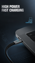 AEMAI AX-112 27W PD fast charging cable for iPhone with braided design - detailed view 3