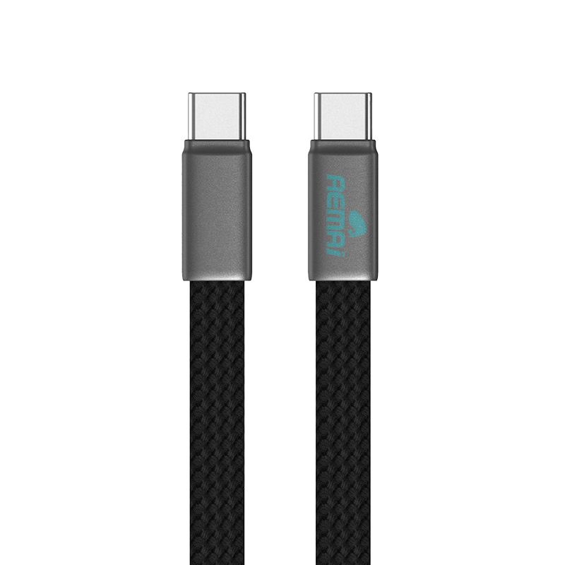 AEMAI AX-113 braided Type-C cable with zinc alloy connectors