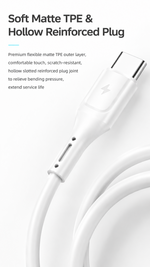 AEMAI AX30 3.0A fast charging cord USB-A to Type-C for Android - detailed view 1