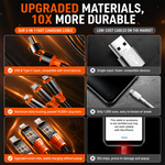 AEMAI AX-65 100W 3-in-1 super fast charging cable charge three devices - view 6