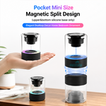 Portable Bluetooth speaker with AEMAI branding - view 2