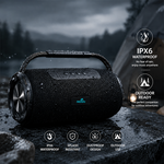 Portable Bluetooth speaker with AEMAI branding - view 3