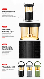 Portable Bluetooth speaker with AEMAI branding - detailed view 4