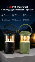 Portable Bluetooth speaker with AEMAI branding - detailed view 5