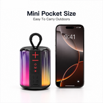 Portable Bluetooth speaker with AEMAI branding - view 2