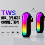 Portable Bluetooth speaker with AEMAI branding