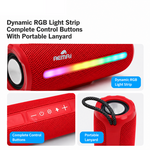 Portable Bluetooth speaker with AEMAI branding