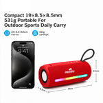 Portable Bluetooth speaker with AEMAI branding - view 2